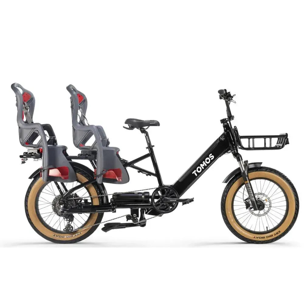 Tomos E-Cargo - Longtail - Rood